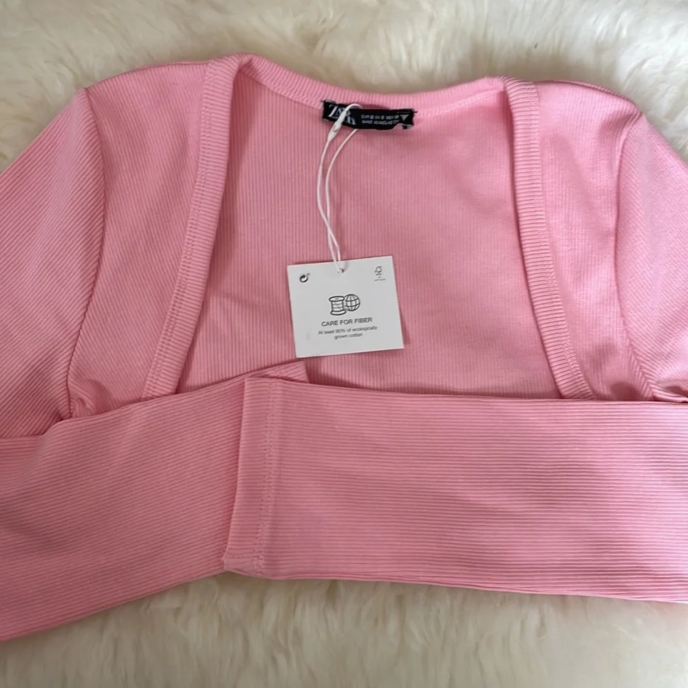 ZARA Ribbed Bolero - Picture 3 of 3
